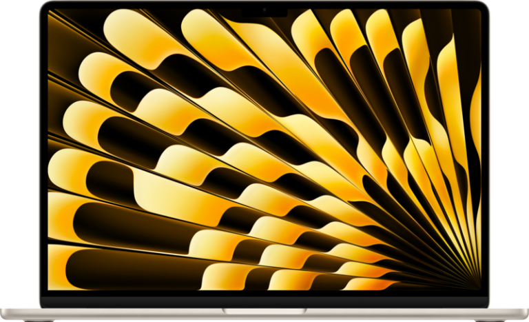 Apple MacBook Air 15 inch (2024) M3 (8 core CPU/10 core GPU) 16GB/256GB Sterrenlicht QWERTY kopen